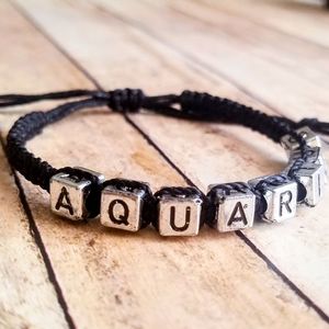 Aquarius Knotted Bracelet